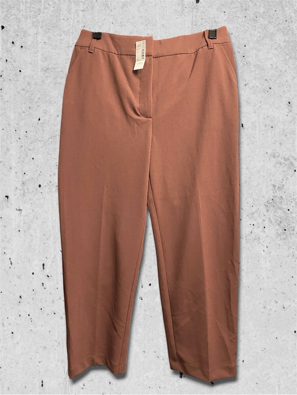 Reitmans Women's Straight-Leg Trousers in Terracotta